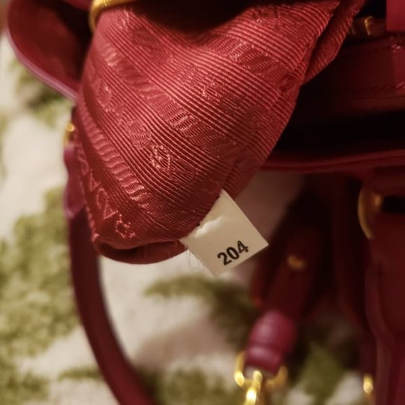 PRADA Tessuto 2 Way MINI Tote Bag Ibisco PINK! + MATCHING WALLET - Picture 5 of 14